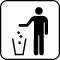 Pictogram Affald