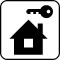 Pictogram Hytte udlejning