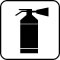 Pictogram Pulverslukker