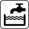 Pictogram Tøjvask i hånden