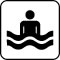 Pictogram Badestrand