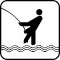 Pictogram Fiskeplads
