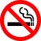 Pictogram Rygning forbudt