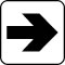 Pictogram Retningspil