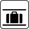 Pictogram Bagageplads