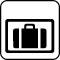Pictogram Bagage opbevaring betjent