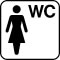 Pictogram Dametoilet