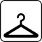 Pictogram Garderobe