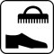 Pictogram Skopudsning