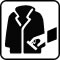 Pictogram Pas på lomme- /tasketyve
