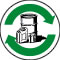Pictogram Genbrug - Olie & Kemikalier