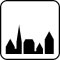 Pictogram By / bebyggelse