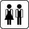 Pictogram Toilet Drenge/Piger