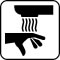 Pictogram Håndtørrer