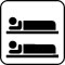 Pictogram Sovesal/rum