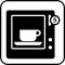 Pictogram Drikkeautomat varme drikke