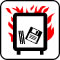 Pictogram Brandskab