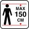 Pictogram Max højde