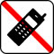 Pictogram Mobiltelefon skal være slukket