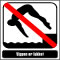Pictogram Vippen er lukket