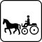 Pictogram Hestevogne