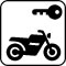 Pictogram Motorcykel udlejning