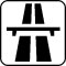 Pictogram Motorvej