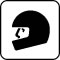 Pictogram Styrthjelm