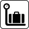 Pictogram Bagageind- og udlevering