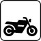 Pictogram Motorcykel