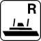 Pictogram Færge reservation