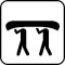 Pictogram Kanooverbæring
