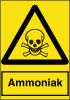 Sikkerhedsskilt Ammoniak