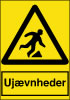 Sikkerhedsskilt Ujævnheder