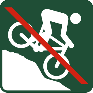 mountainbike spor mtb ikke tilladt