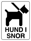 hund i snor